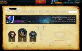 Level 24 - 10 campeões - 4 - skin - smurf - barao noel icone