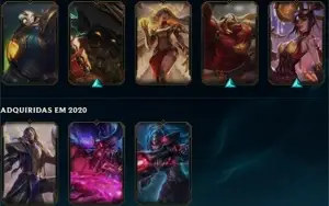 Conta Diamante 4 LoL