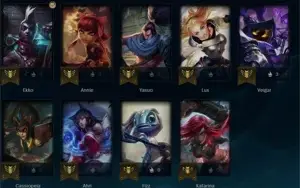 Conta Diamante 4 LoL