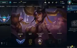 Conta Diamante 4 LoL