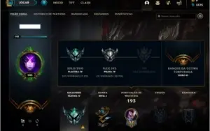 Conta platina 4 BARATA com 30 skins e 78 champs