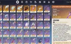VENDO CONTA GENSHIN BARATO 16 PERSONAGENS T5