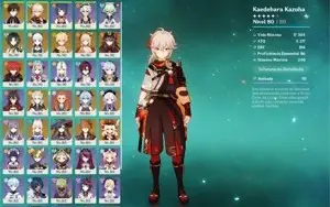 VENDO CONTA GENSHIN BARATO 16 PERSONAGENS T5
