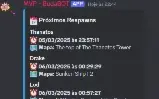 MVP BudaBOT - Discord - Ragnarok