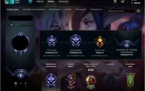 conta diamante 3 / 134 champs / 83 skins / 28k de essência