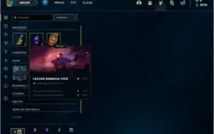 Conta bronze 1 BARATA com 1 skin e 22 champs