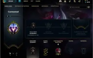 Conta bronze 1 BARATA com 1 skin e 22 champs