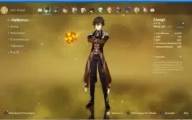 Conta ar34 Ayaka, Zhongli, Jean, Mona++