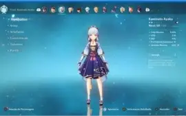Conta ar34 Ayaka, Zhongli, Jean, Mona++