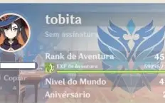 CONTA GENSHIN IMPACT COM RAIDEN YAE MIKO CHILDE + TRÊS T5