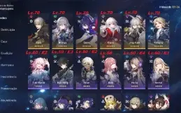 AR 61. Jing Yuan + Seele + Bronya + Clara + Yangqing
