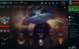 Conta do LoL, LVL 473, +300 Skins Full Acesso