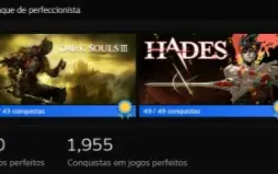 Conquistas STEAM - platinas ou conquista especifica