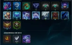 Conta Completa Gold IV 120 champs +100 skins