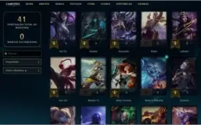 Conta LOL Smurf Platina 2 - Winrate bom - 31 campeões