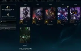 Conta LOL Smurf Platina 2 - Winrate bom - 31 campeões