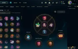 Conta League Of Legends - +400 Skin, Sem Ban, Unranked