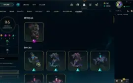 Conta League Of Legends - +400 Skin, Sem Ban, Unranked