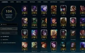 Conta League of Legends Diamond 4!