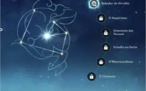 Ar 55. Ganyu c1, keqing, Jean mona, Noelle e Xiangling c6