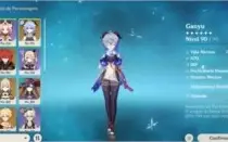 Conta genshin com 6 personagem 5 estrela R-55