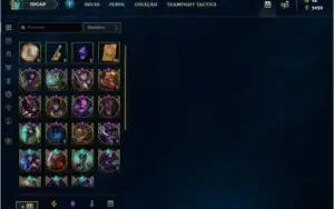 Conta LoL 2012 (Várias skins raras e croma esmeralda)