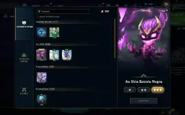 conta de lol com 95 skins