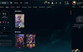 conta de lol com 95 skins