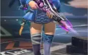 Conta de Free Fire com Skin da famas viúva Negra