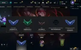 🎮🔥 Conta Lol Diamante4 + Conta De Valorant