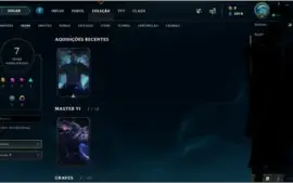 CONTA DE LOL MESTRE