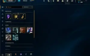 Ouro 2 com 45 Champs e 7 Skins + 6 Fragmentos