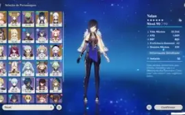 Ar 55 - Ayaka + Cyno + Yelan + Yoimiya + Armas T5