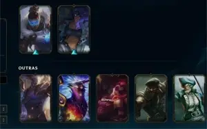 Conta com 71 CHAMPS, 37 SKINS - LVL 114 [FULL ACESSO]