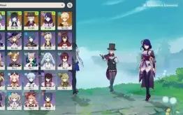 Genshin Ar50 Raiden+Bis Yelan+Bis Lyney C1+Bis 80+Tiros