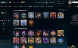 Conta LOL  Full Acesso - 164 Skins - Muitas raridades!