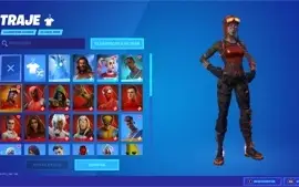 Conta com varias skins  e picaretas no fortnite