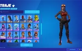 Conta com varias skins  e picaretas no fortnite