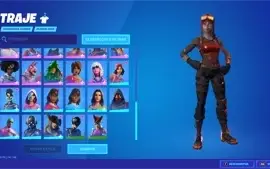 Conta com varias skins  e picaretas no fortnite