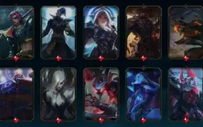 Conta de LOL com 244 skins, com email original. Esmeralda 4.