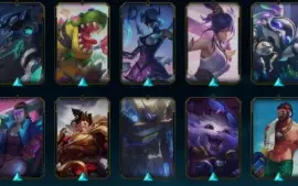 Conta de LOL com 244 skins, com email original. Esmeralda 4.
