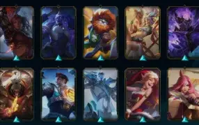 Conta de LOL com 244 skins, com email original. Esmeralda 4.