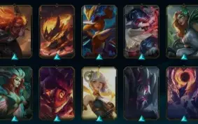 Conta de LOL com 244 skins, com email original. Esmeralda 4.