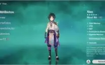AR45 - Xiao + Espinha Celestial, Tartaglia + Harpa Celestial