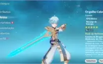 AR45 - Xiao + Espinha Celestial, Tartaglia + Harpa Celestial