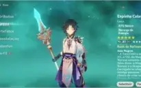 AR45 - Xiao + Espinha Celestial, Tartaglia + Harpa Celestial
