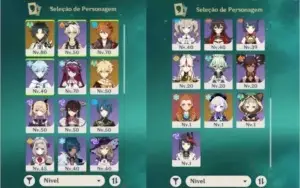 AR45 - Xiao + Espinha Celestial, Tartaglia + Harpa Celestial