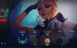 CONTA LOL  → (35 Campeoes) (28 Skins )(Platina IV)