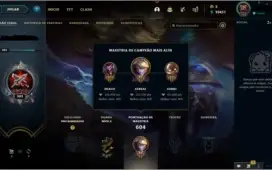 CONTA LEAGUE OF LEGENDS LEVEL 300+ UNRANKED