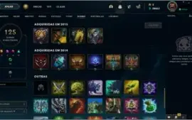 CONTA LEAGUE OF LEGENDS LEVEL 300+ UNRANKED
